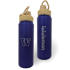 lululemon Purple Gold Back to Life Sport Bottle 24oz