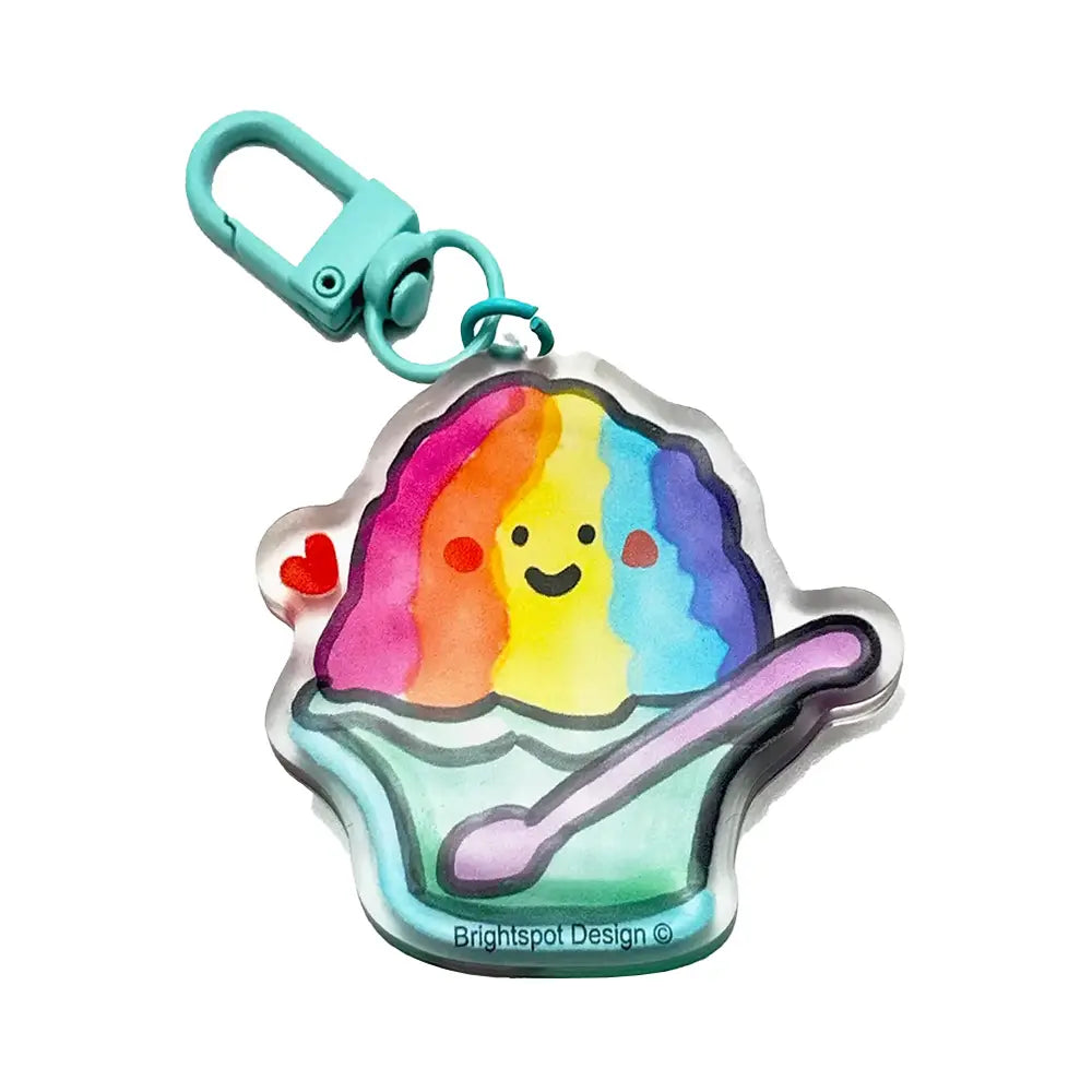 Brightspot Design Shaved Ice Keychain