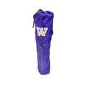 The tailgate chair folded and inside the storage bag. thumbnail
