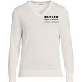 Lands' End Unisex UW Foster School of Business Cotton Modal V-neck Pullover Sweater thumbnail