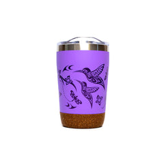 Native Northwest Hummingbird Cork Base Travel Mug 12oz