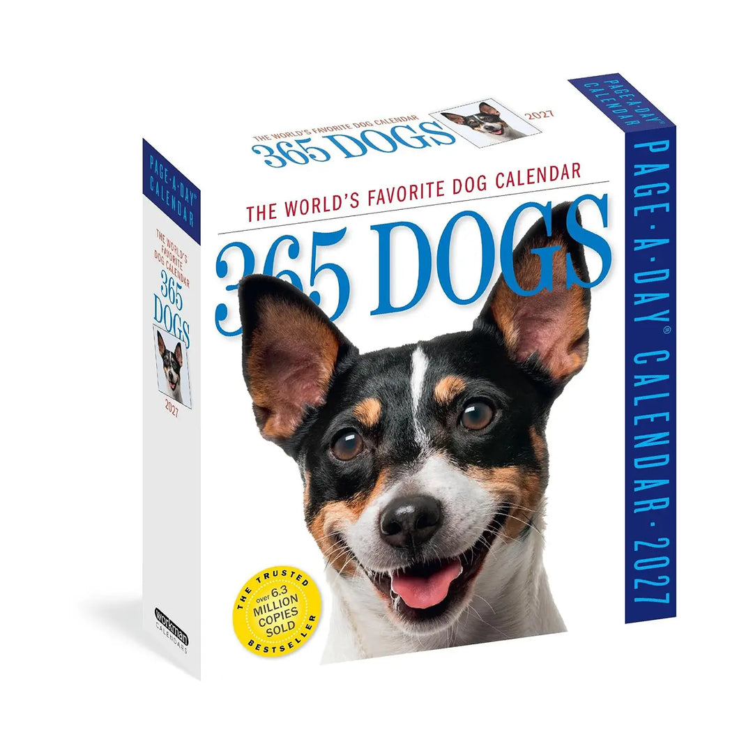 365 Dogs Page-A-Day 2027 Calendar