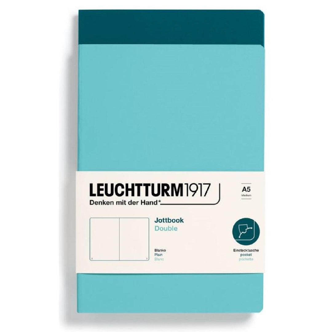 Leuchtturm 1917 Jottbook Double Pack A5 Flexcover Notebook 59ct