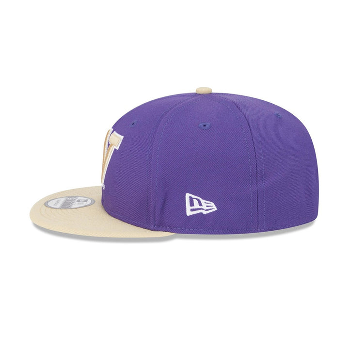 New Era Purple 9Fifty Gold Bill Snapback Hat