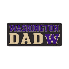 Photo of Neil Black U of W Dad Recycled Wood Magnet.