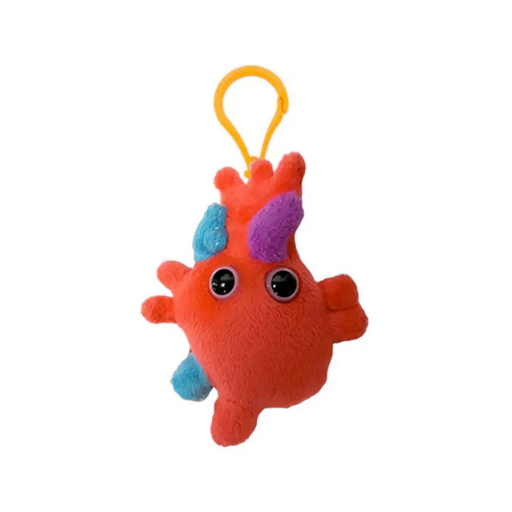 GIANTmicrobes Heart Organ Keychain Plush