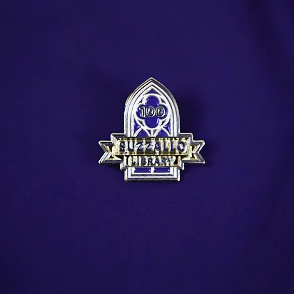 Neil Suzzallo Library 100 Years Lapel Pin