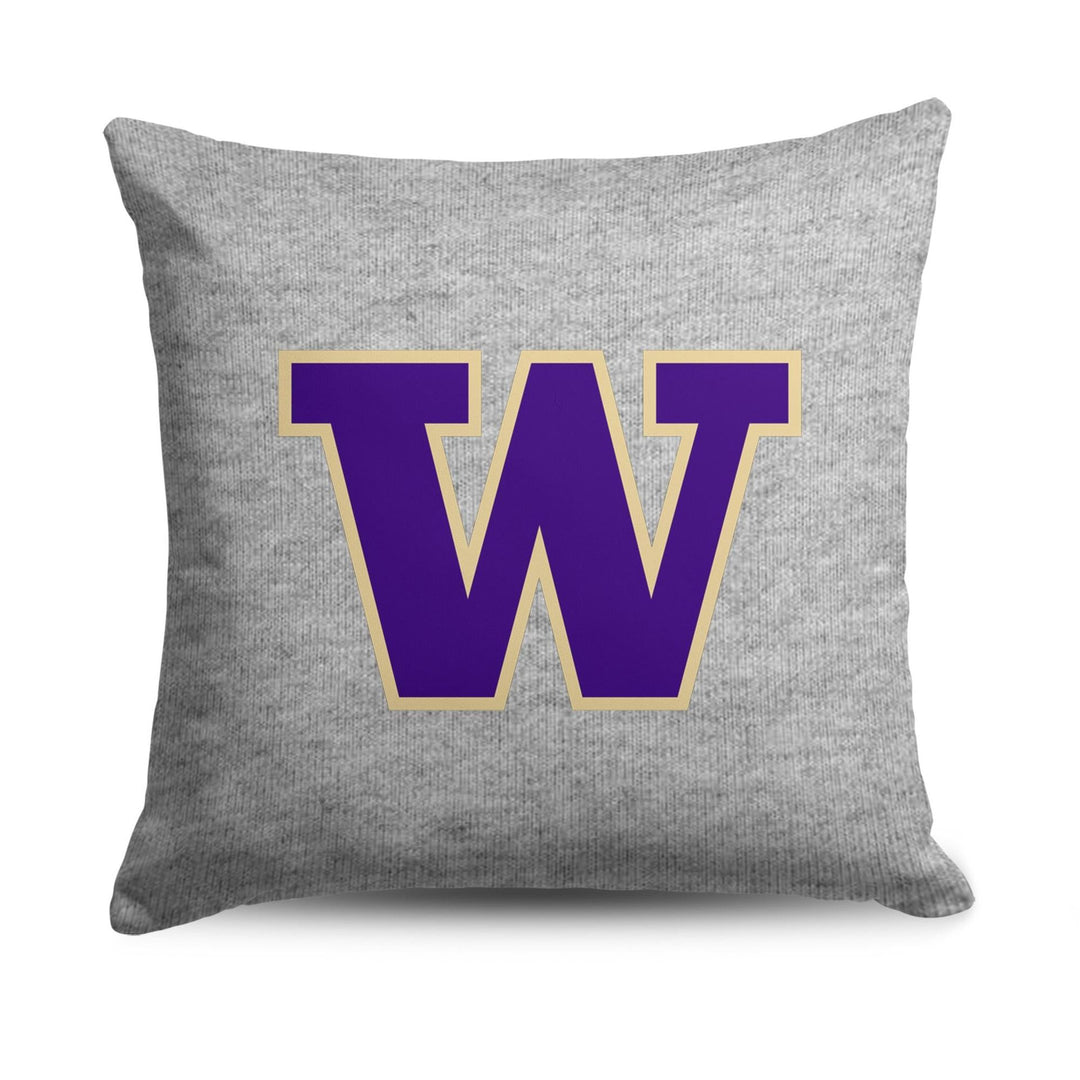 Northwest Gray W Sweatshirt Pillow 18" x 18"