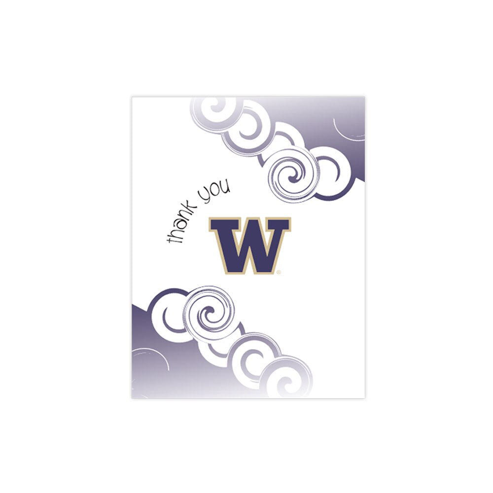 SayangNari W Swirl Thank You Greeting Card