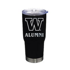 DROP SHIP Nordic Black W Alumni Vacuum Insulated Stainless Steel Tumbler 22oz