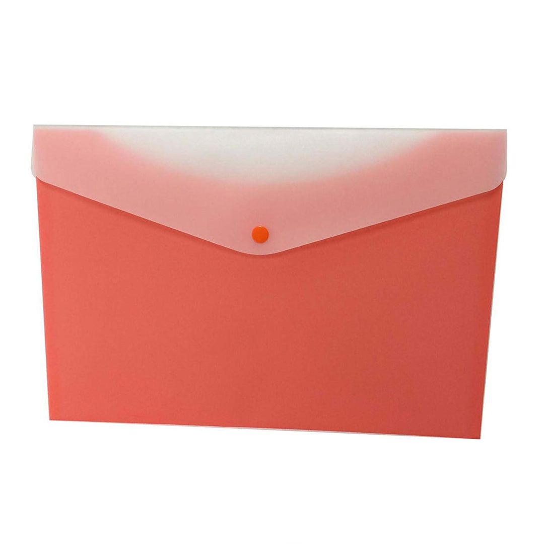 Filexec Two Pocket Snap Letter Size Poly Envelope