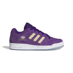 adidas Men's Purple Gold Forum Low Shoe