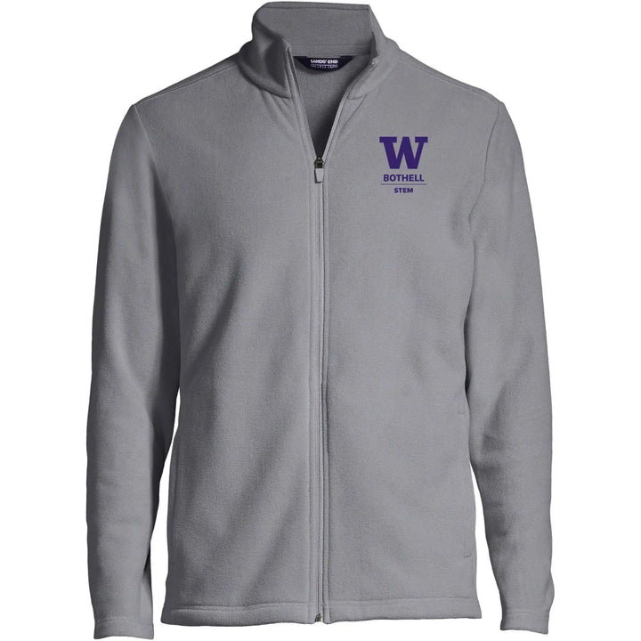 Lands' End Men's UW Bothell STEM Thermacheck Fleece Full Zip