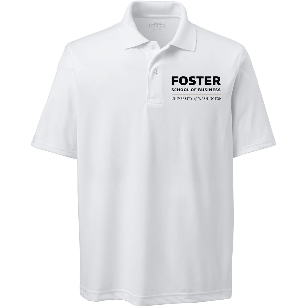 Lands' End Men's UW Foster School of Business Flex Pique Polo