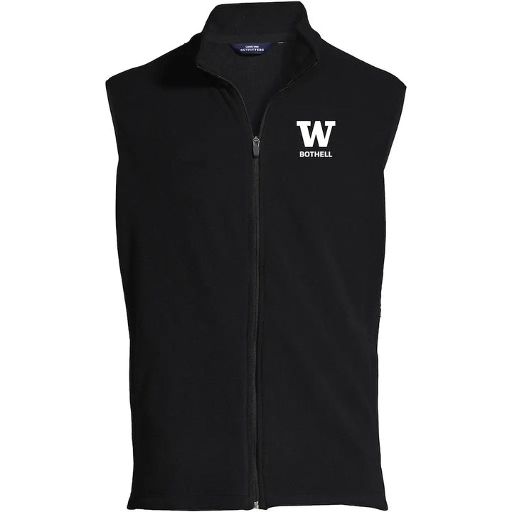 Lands' End Men's UW Bothell Thermacheck Fleece Vest