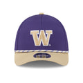 New Era Purple Gold Washington Huskies 39Thirty Stretch Fit Hat Front thumbnail