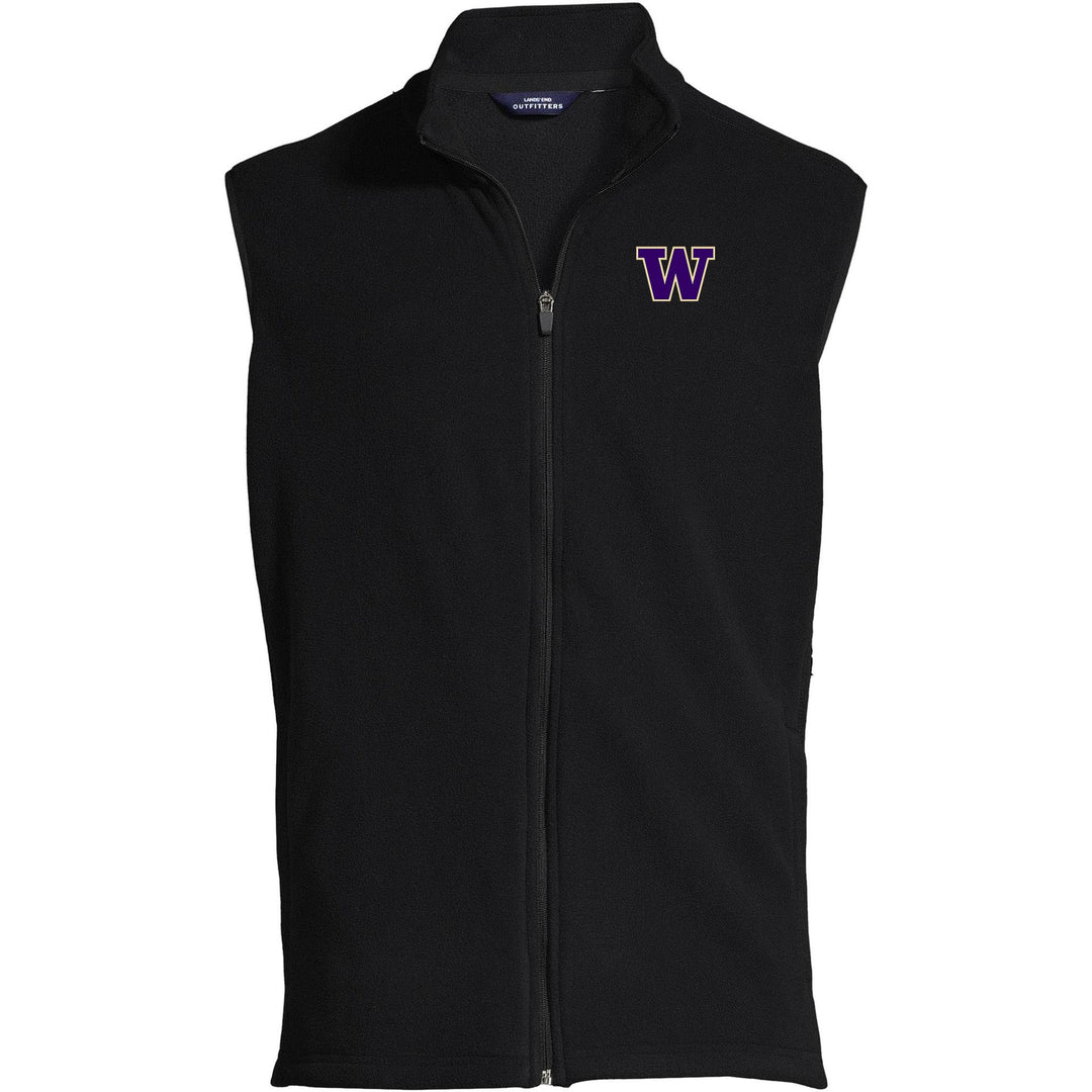 Lands' End Men's UW ThermaCheck Fleece Vest