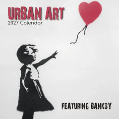 Photo of 2027 Urban Art Featuring Banksy Wall Calendar.
