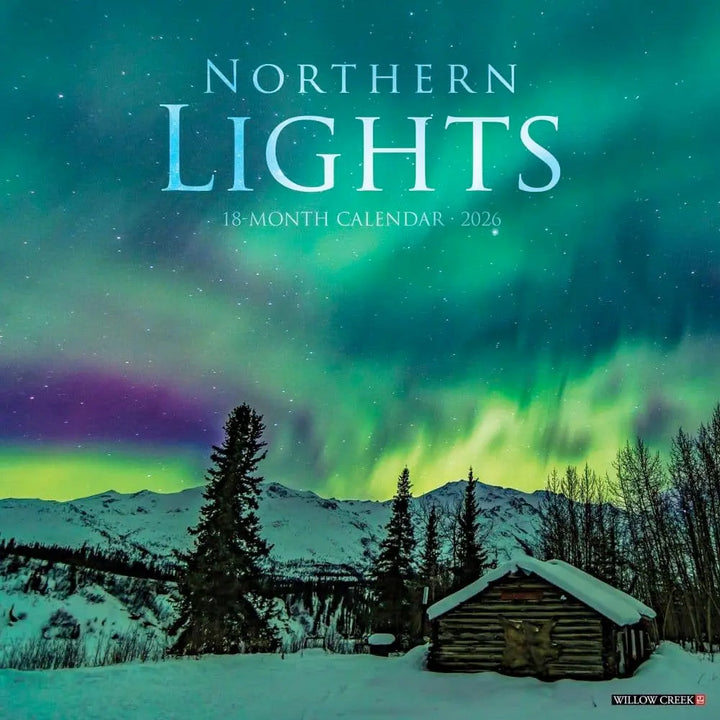 Small Changes Northern Lights 2026 Wall Calendar