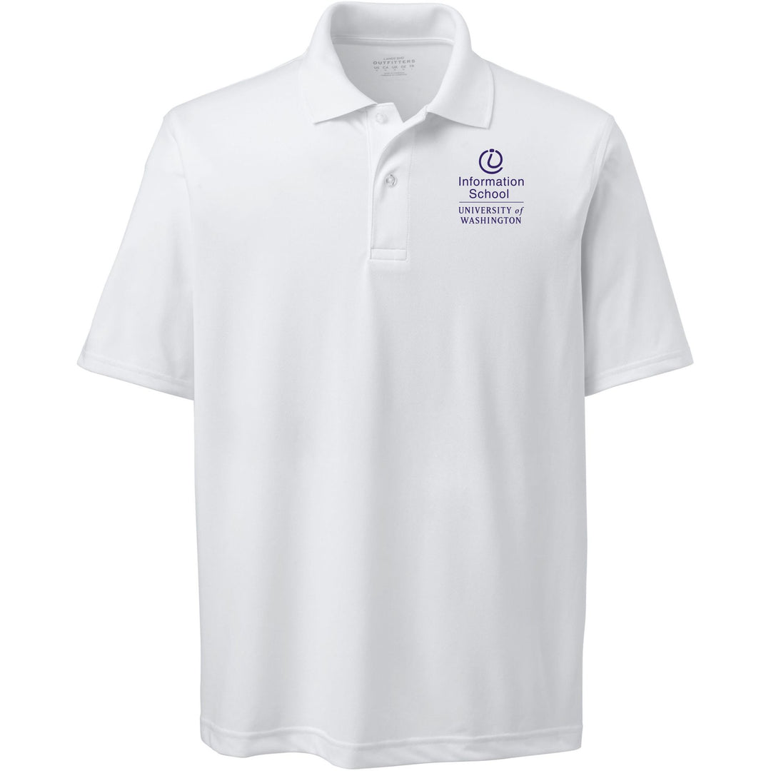 Lands' End Men's UW Information School Polyester Polo