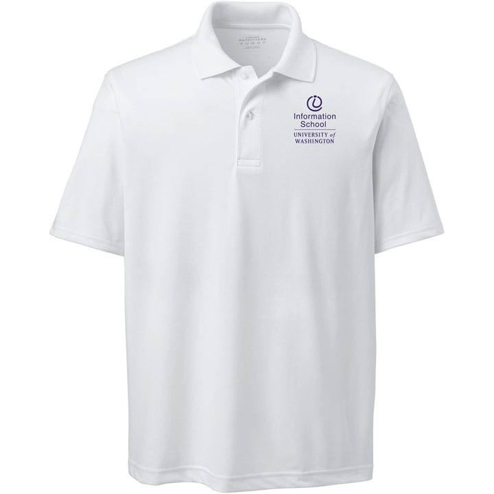 Lands' End Men's UW Information School Polyester Polo