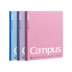Photo of Kokuyo Campus 9.75" x 7.5" Grid Tape Bound Notebook 80ct 3 Pack.
