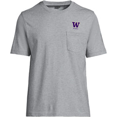 Lands' End Unisex UW Alumni Short Sleeve Pocket T-Shirt