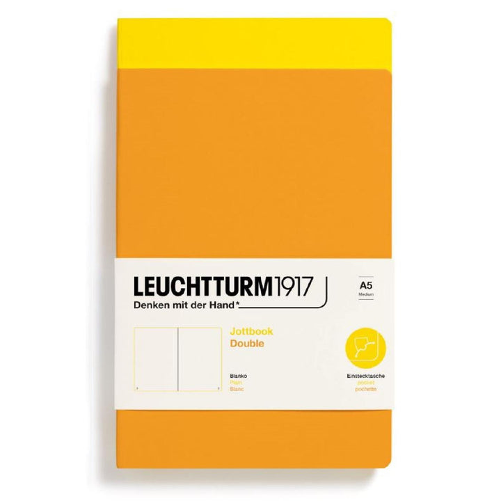 Leuchtturm 1917 Jottbook Double Pack A5 Flexcover Notebook 59ct