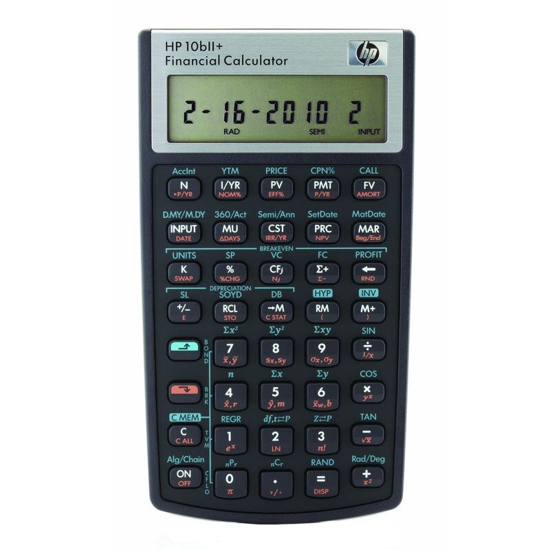 HP 10BII Plus Calculator