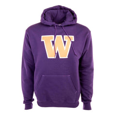 Photo of Champion Unisex Big W Twill Hoodie Purple.