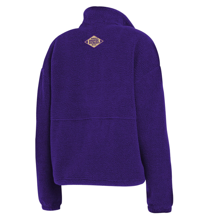 WEAR Women's Washington Huskies FW24 Polar Fleece Half Zip