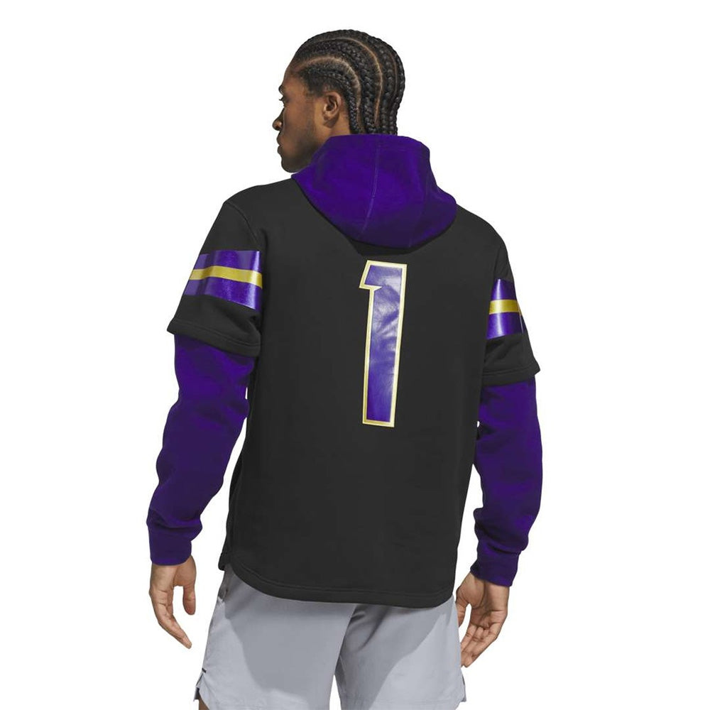 adidas Men's Washington Huskies 2026 Strategy DAWGS Football Jersey Pullover Hoodie