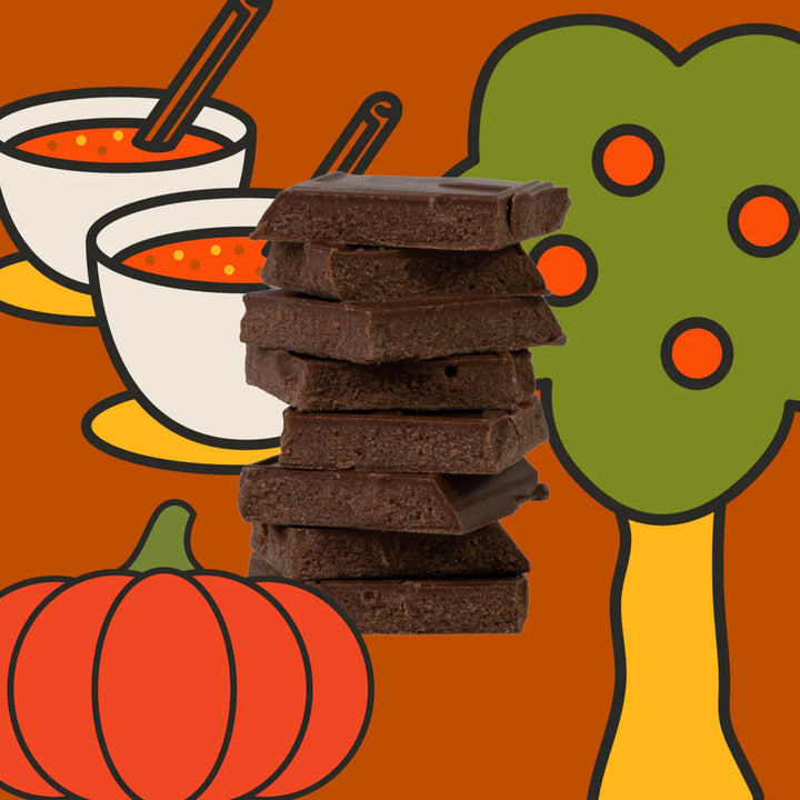 Seattle Chocolate Pumpkin Spice Chai Truffle Chocolate Bar