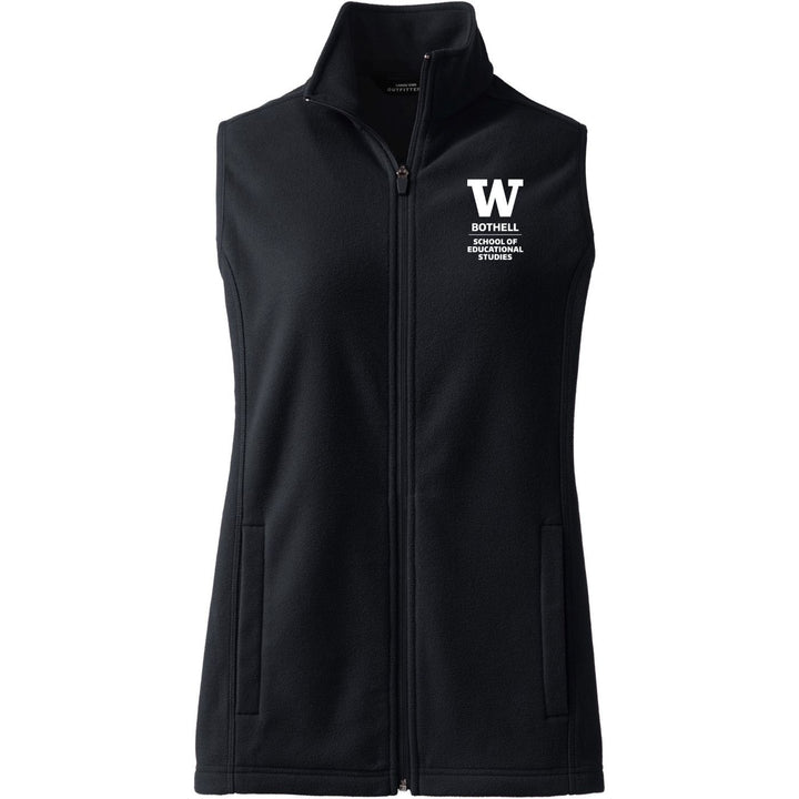Lands' End Women's UW Bothell School of Educational Studies Thermacheck Fleece Vest