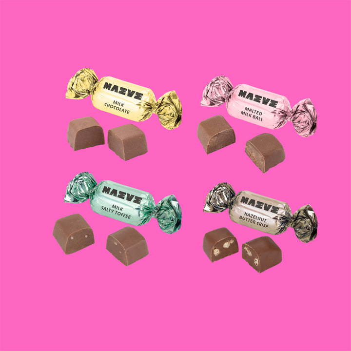 Maeve Seattle Chocolate Milk Chocolate Medley Bonbon Box 4oz