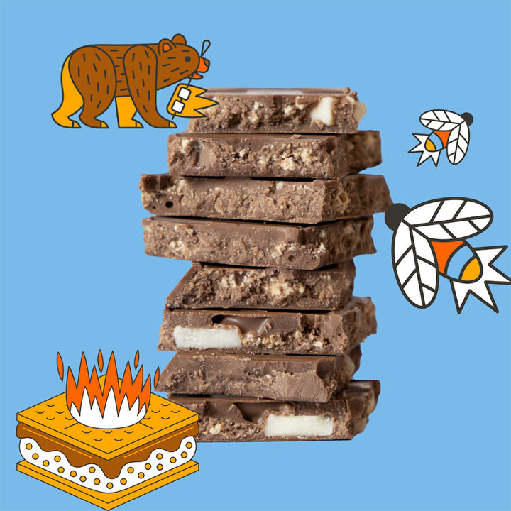 Seattle Chocolate Cabin S'mores Truffle Bar