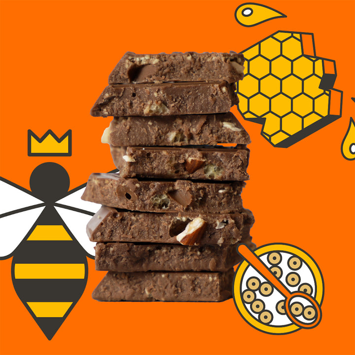 Seattle Chocolate Honey Nutty Oh's Truffle Bar