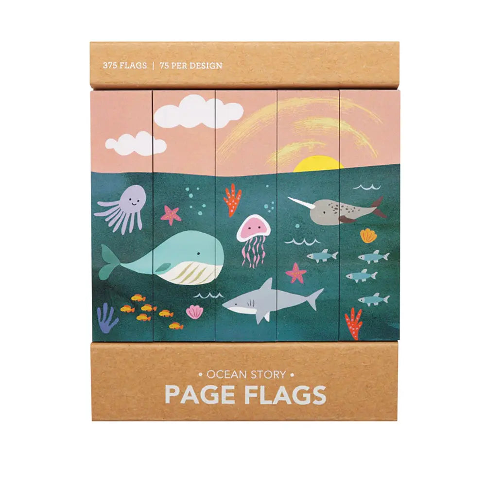 Girl Of All Work Ocean Story Page Flags