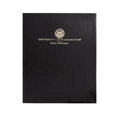 Photo of Roaring Spring UW Seal Logo Two Pocket Laminated Folder.
