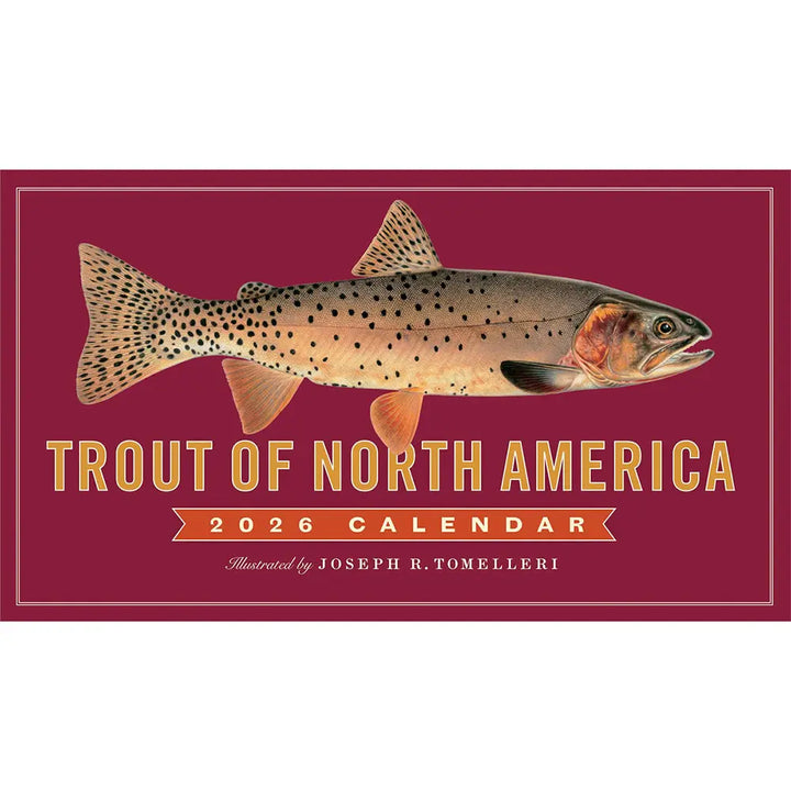 Small Changes Trout of North America 2026 Wall Calendar