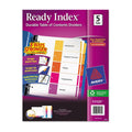 Avery Multicolor Ready Index 5 Tab Binder Dividers thumbnail