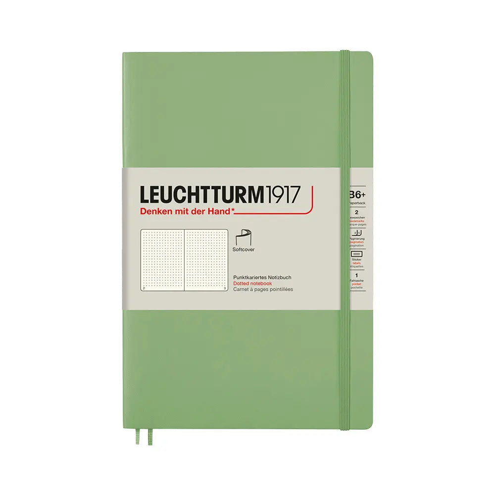 Leuchtturm 1917 B6+ Paperback Softcover Notebook 123ct