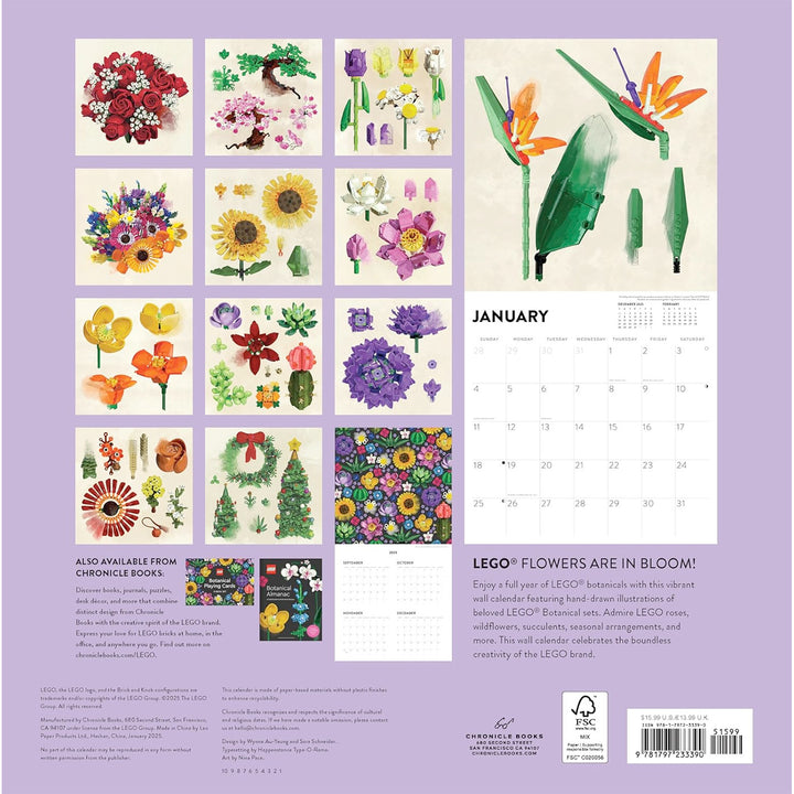 LEGO 2026 Wall Calendar