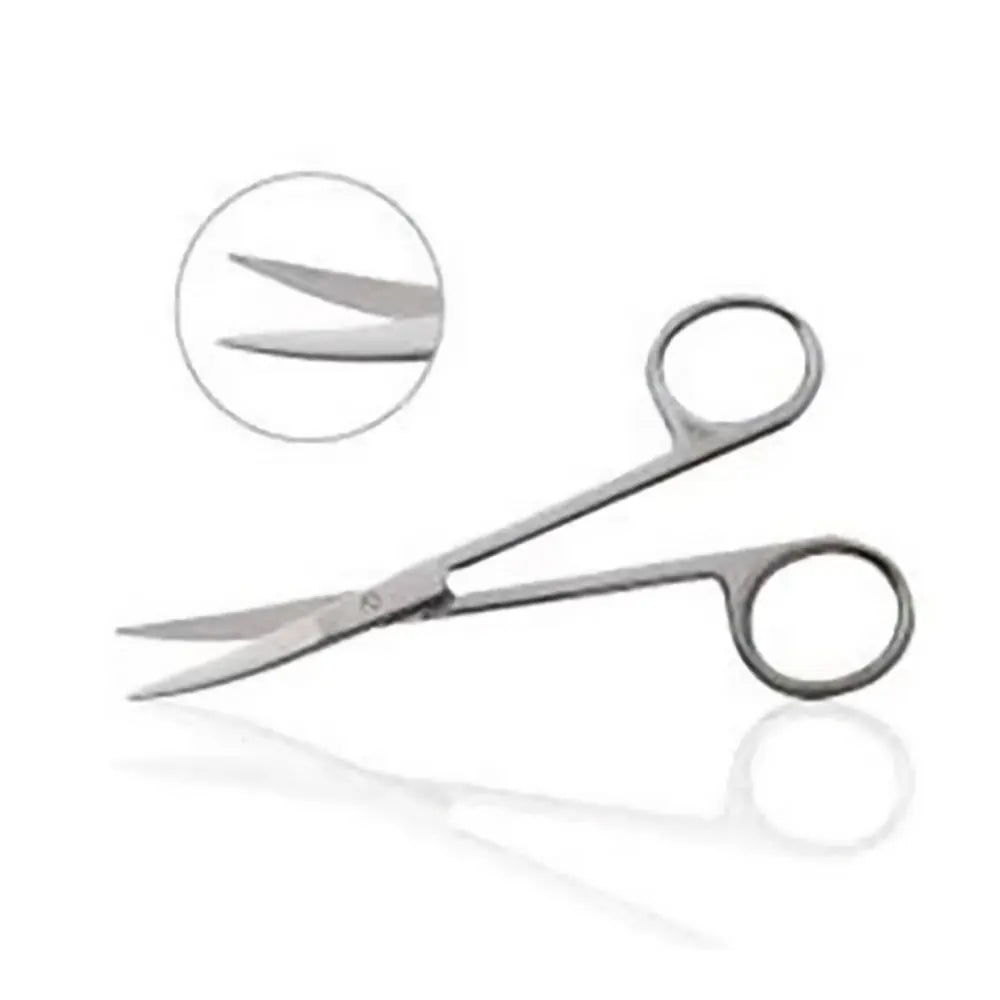 McCoy Curved 4.5" Iris Scissors