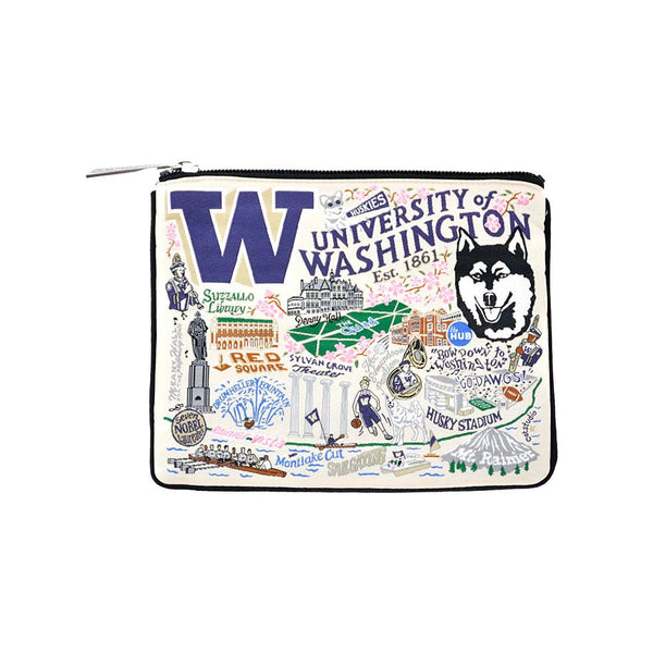 Catstudio University of Washington Huskies Collage Pouch