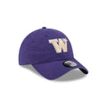 New Era Purple Washington Huskies W Logo Casual Classic Adjustable Hat thumbnail