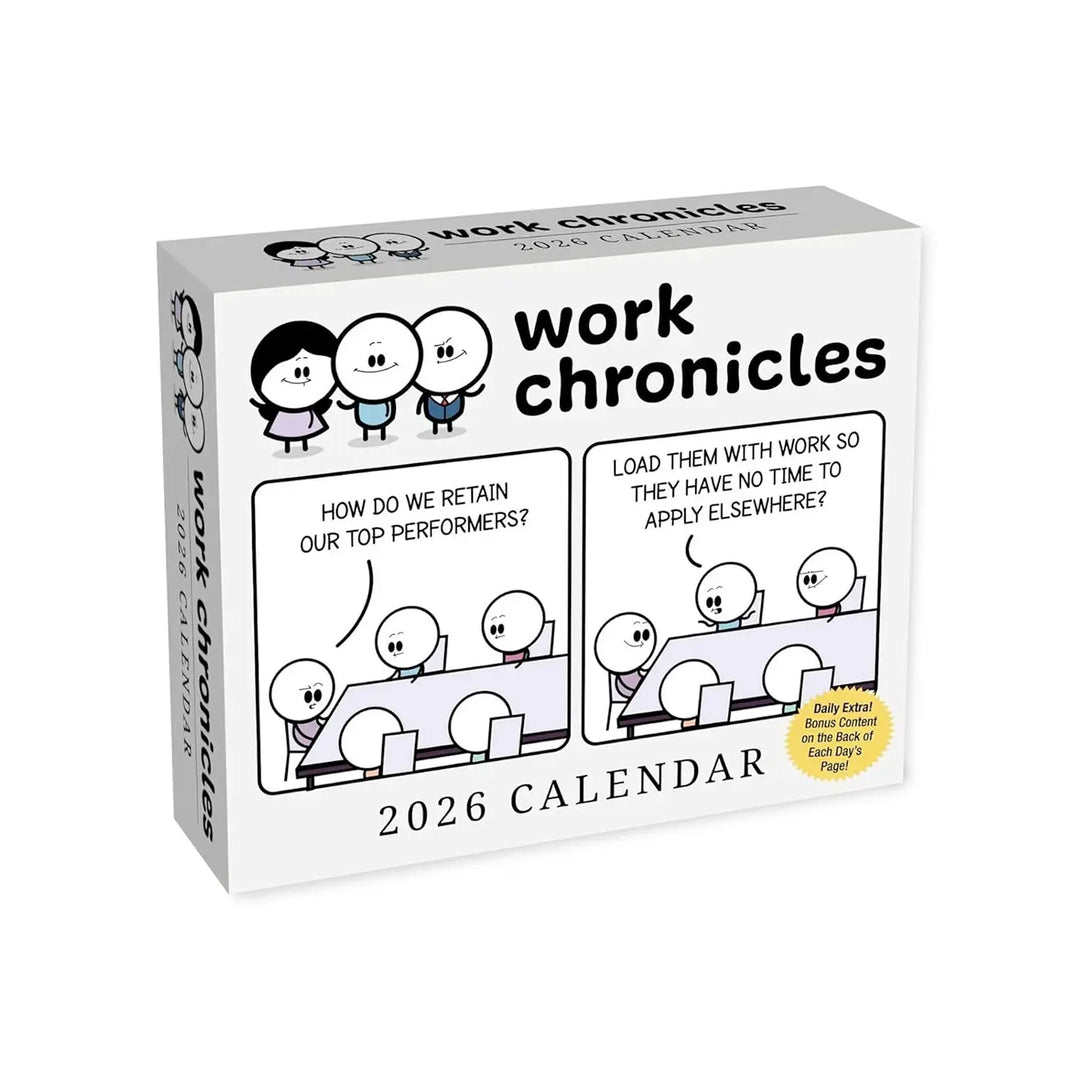 Work Chronicles 2026 Day-to-Day Calendar