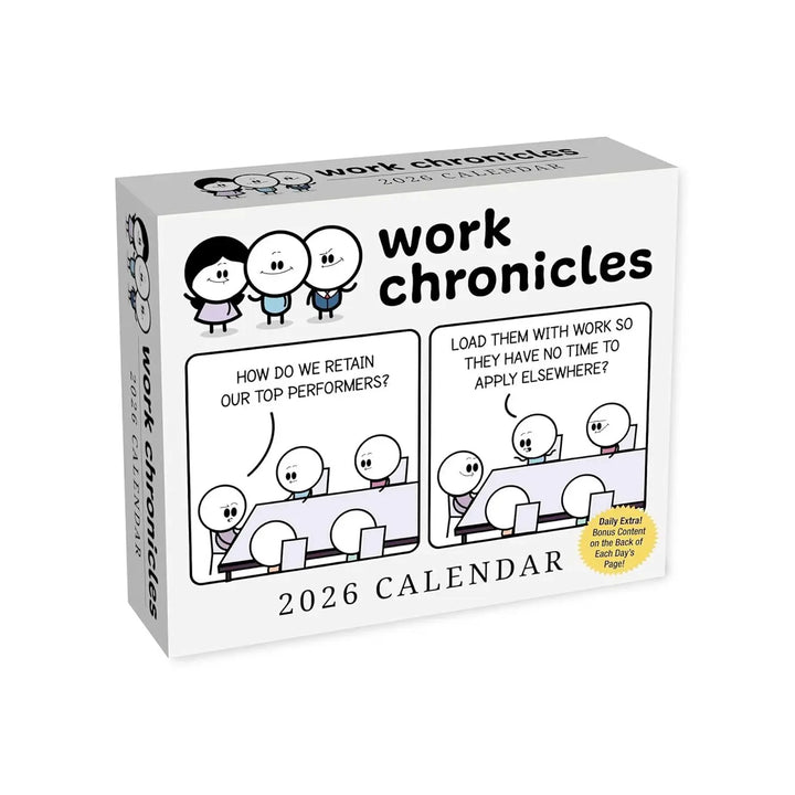 Work Chronicles 2026 Day-to-Day Calendar