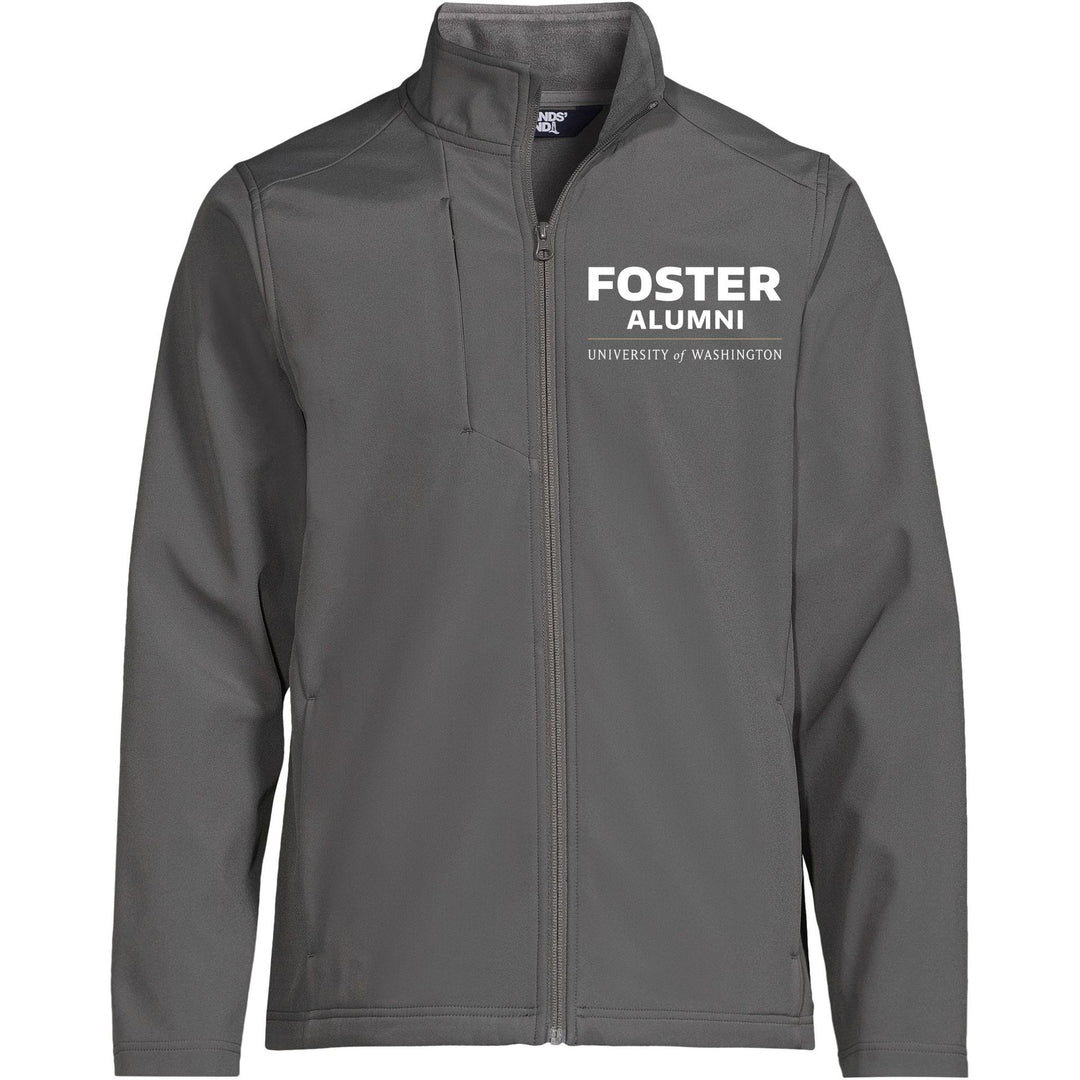 Lands' End Men's UW Foster Alumni Soft Shell Jacket