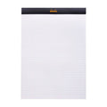 Rhodia Black 8.25"x11.75" Lined 3 Holes Top Stapled 80ct thumbnail